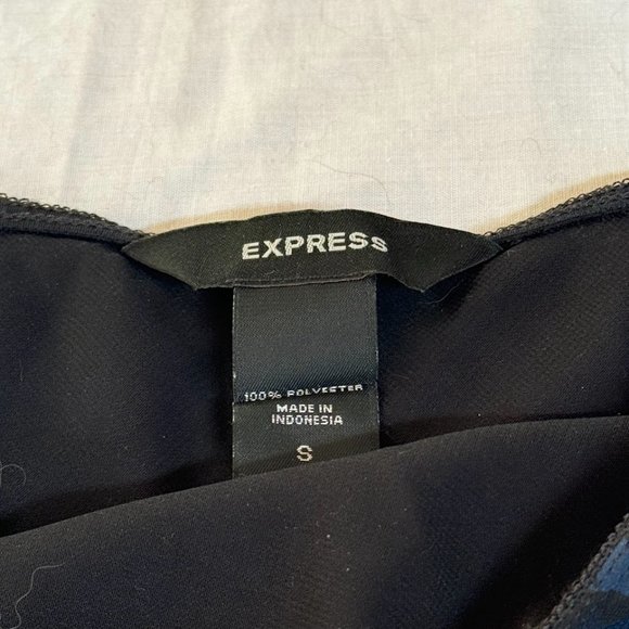 Vintage 90s Y2k Express Chiffon Slip Skirt - Picture 3 of 3